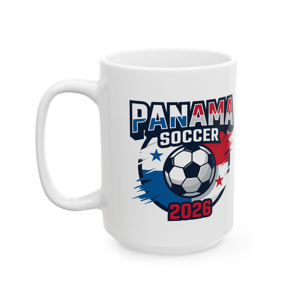 Panama Soccer Mug | Soccer Ball, World Cup 2026 Coffee Mugs, Ceramic Mug, Gift For Dad