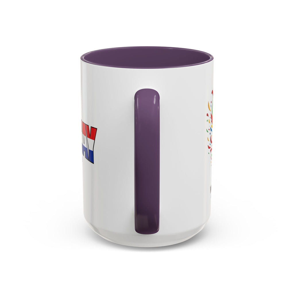 Paraguay Vamos Paraguay Mug | Accent Coffee Mug 11oz or 15oz, Soccer World Cup 2026, Gifts for Dad