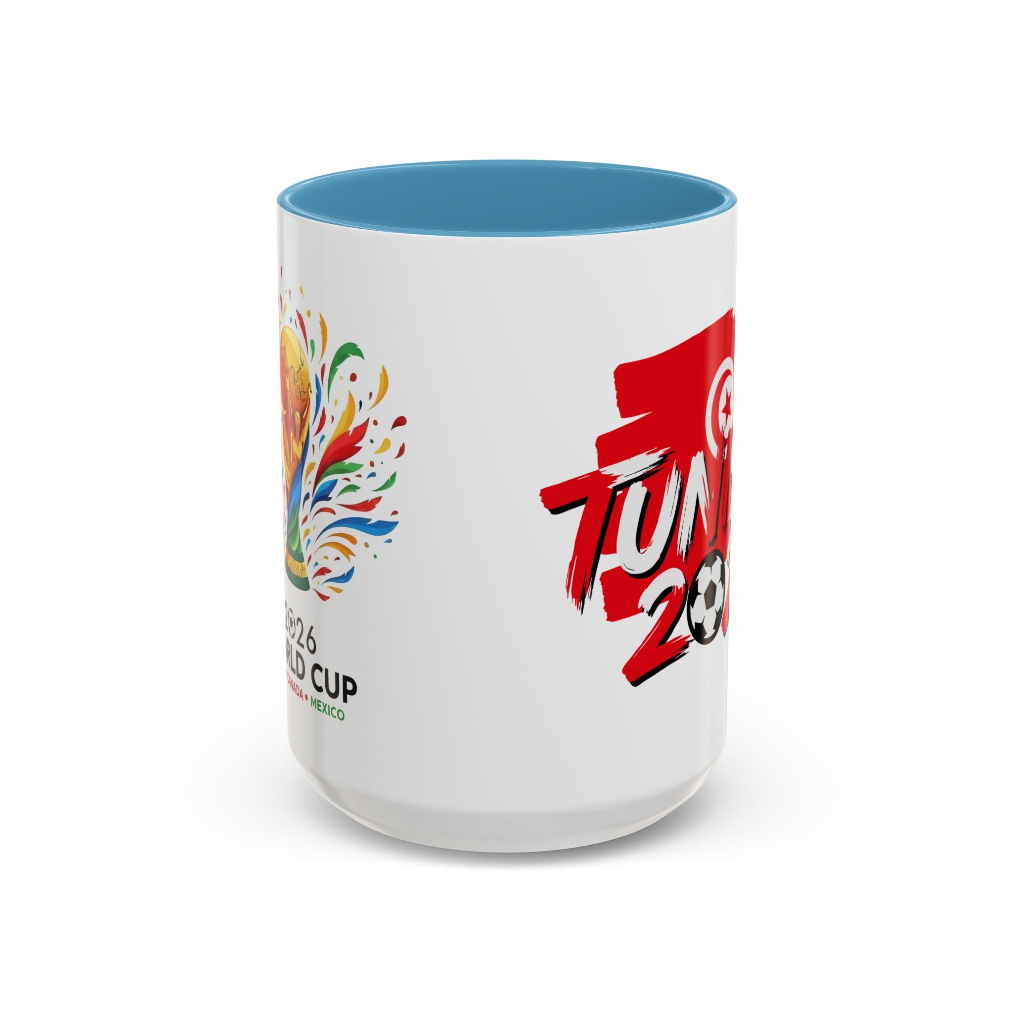 Tunisia 2026 Soccer Logo Mug | World Cup Fan Coffee Mug, Soccer World Cup 2026, Gift for Dad