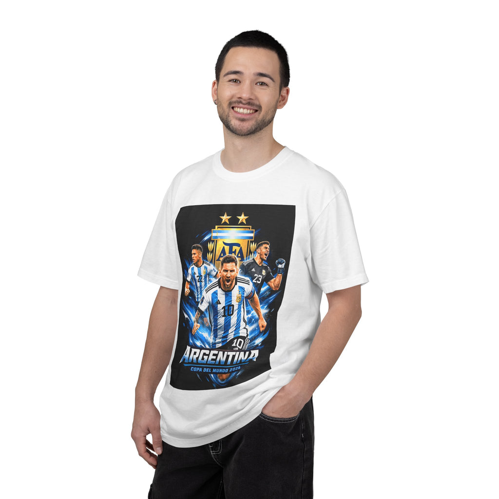 Argentina Soccer Players T-Shirt | 2026 World Cup Back Print, Argentina Flag, Gift for him, Collectible