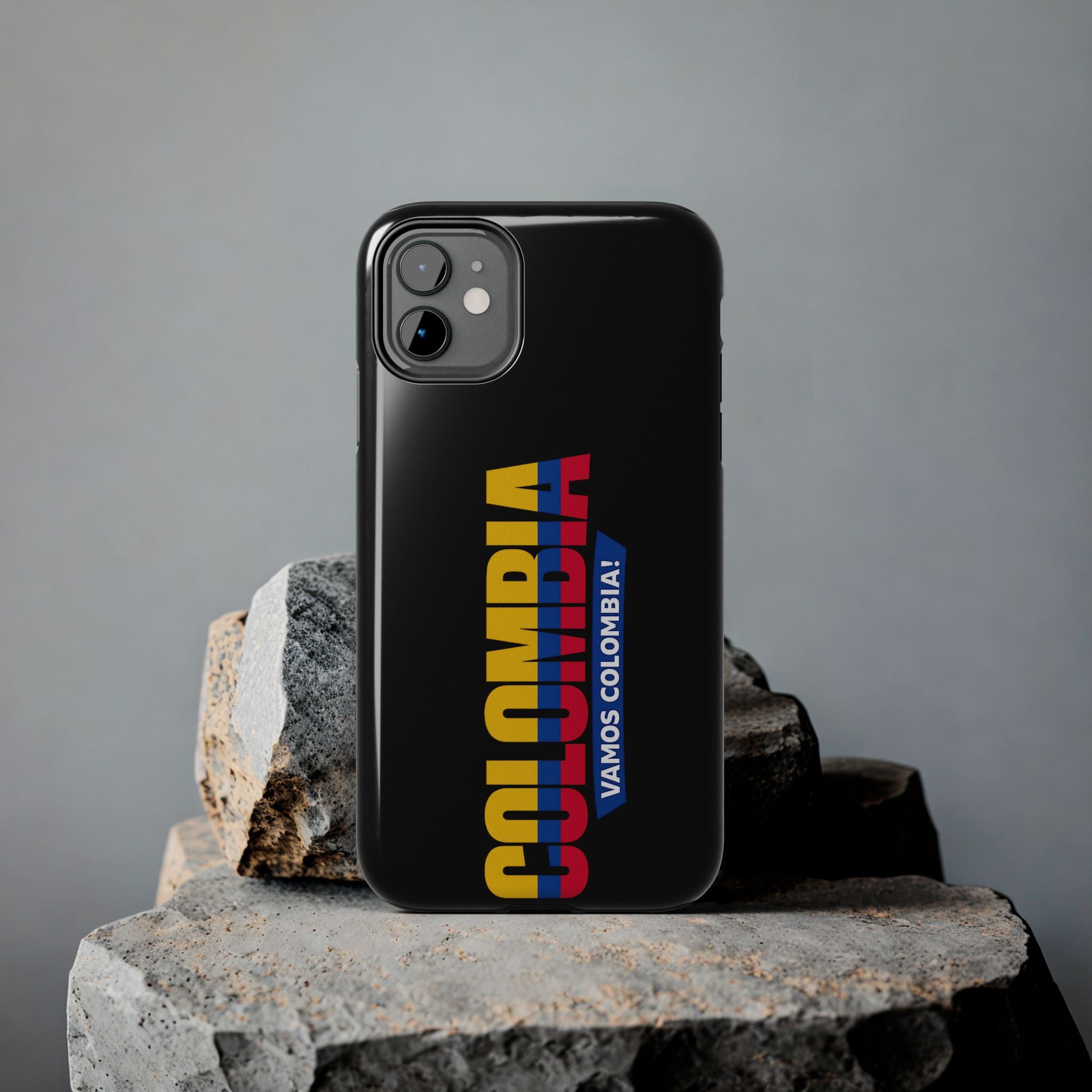 Colombia Vertical Flag Phone Case | Vamos Colombia, Protective, Glossy, World Cup 2026, Gift For Him