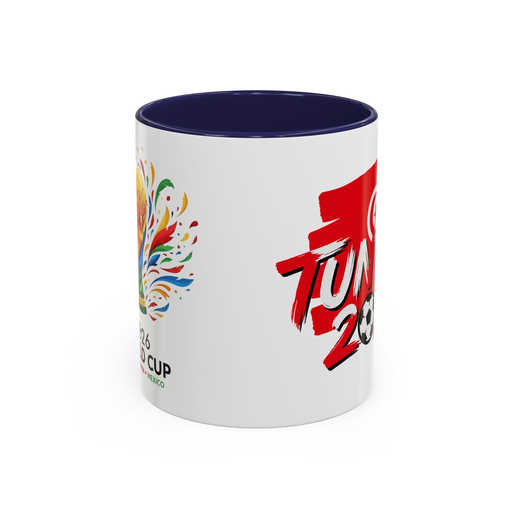 Tunisia 2026 Soccer Logo Mug | World Cup Fan Coffee Mug, Soccer World Cup 2026, Gift for Dad