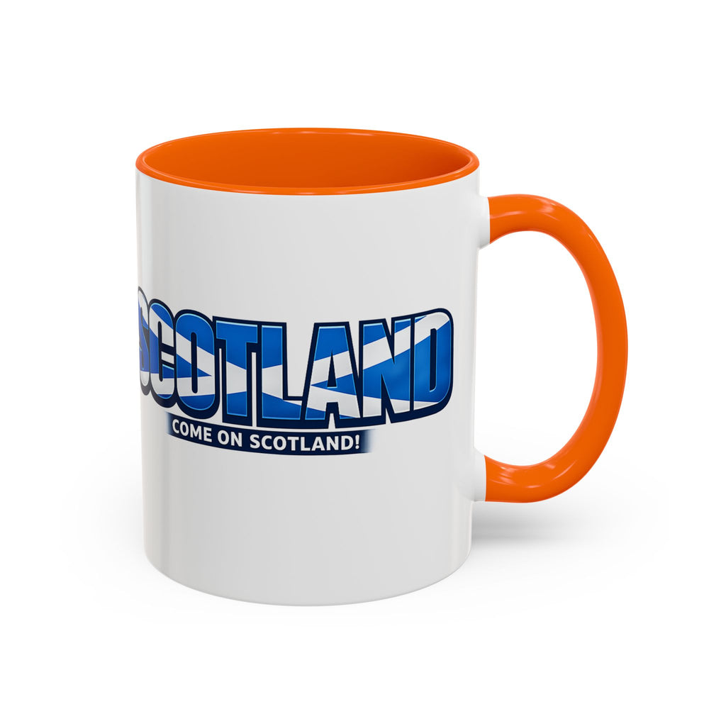 Scotland Come On Scotland Mug | Accent Coffee Mug 11oz 15oz, Soccer World Cup 2026, Gift for Dad