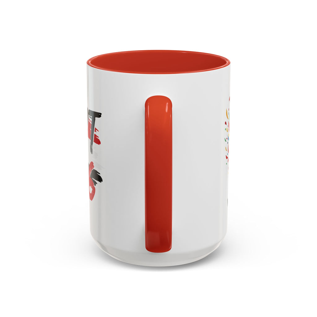 Egypt 2026 Soccer World Cup Accent Coffee Mug | Egypt 2026 Football Flag Design, Soccer World Cup 2026, Gift for Dad