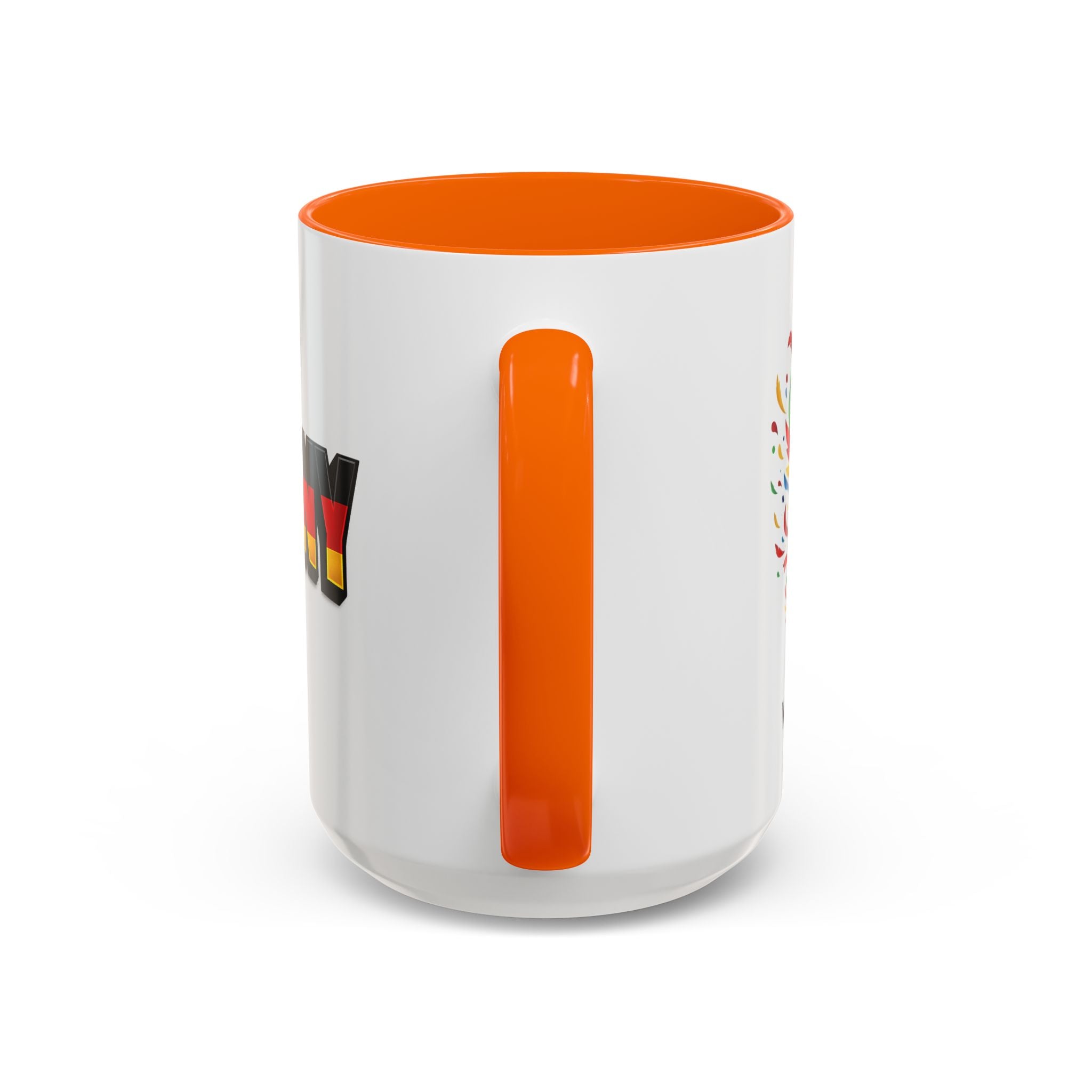 Germany flag text Mug | Accent Coffee Mug 11oz or 15oz, World Cup 2026, Gift for Dad