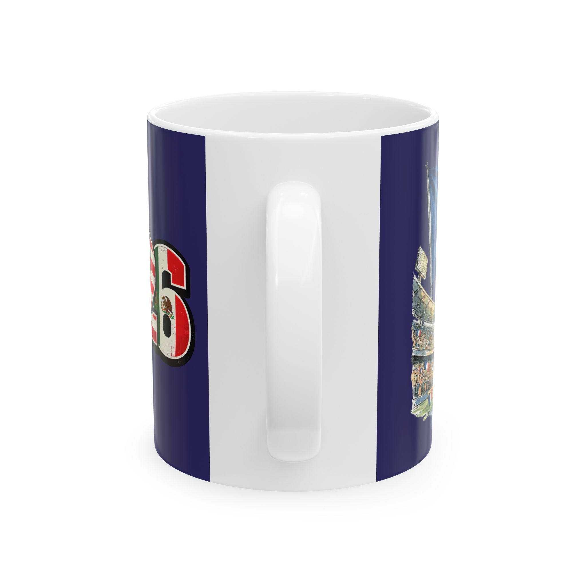 France World Cup 2026 Soccer Fans Mug, France Flag, Ceramic Mug, Gift For Dad