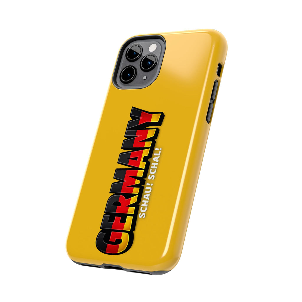 Germany Text Phone Case | Soccer Fan Phone Case, Protective, Glossy, World Cup 2026