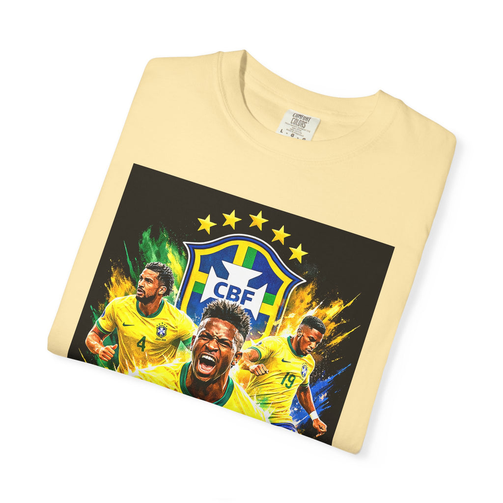 Brazil Soccer Players T-Shirt | 2026 World Cup Back Design, Brasil Flag, Gift for him, Collectible