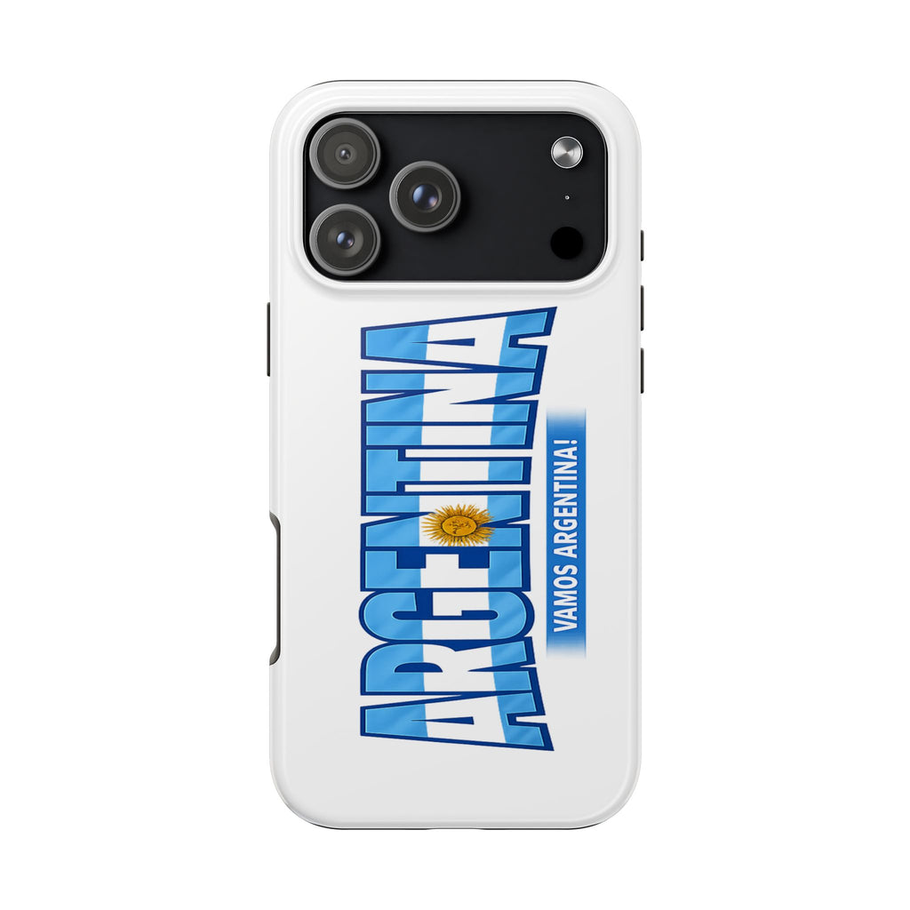 Argentina Vamos Argentina Phone Case | Soccer Fan Protective Case, iphone tough case protector, Different Phone Models