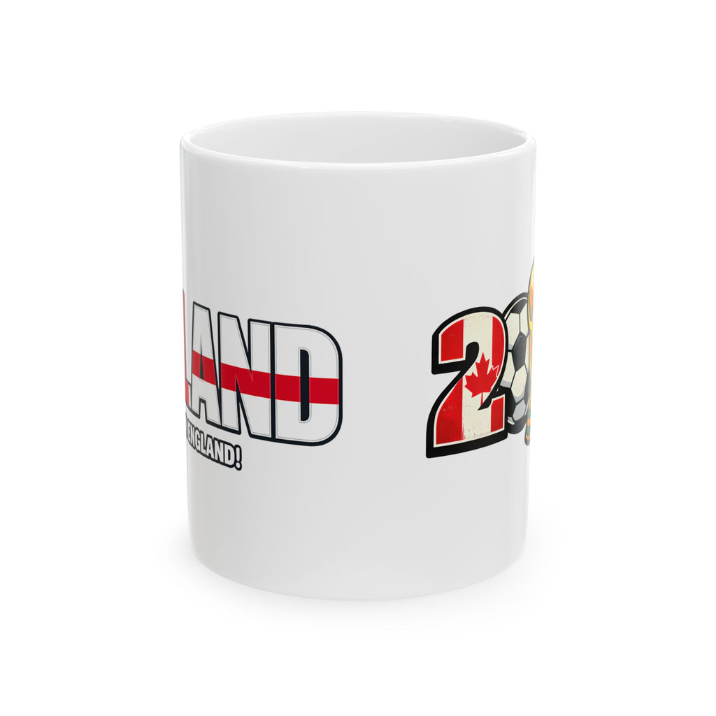 England World Cup 2026 Mug | England Flag, Ceramic Coffee Cup, Gift For dad