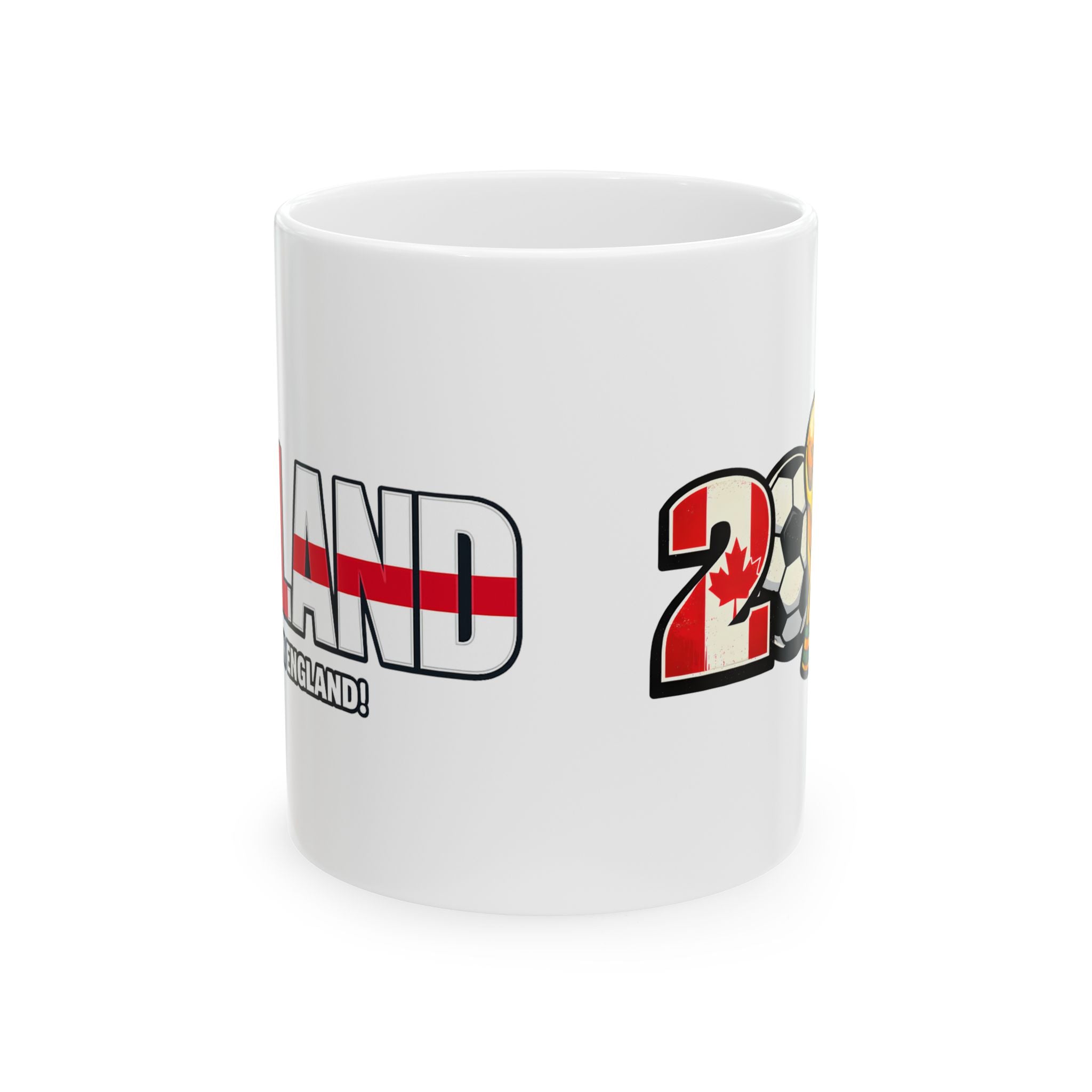 England World Cup 2026 Mug | England Flag, Ceramic Coffee Cup, Gift For dad