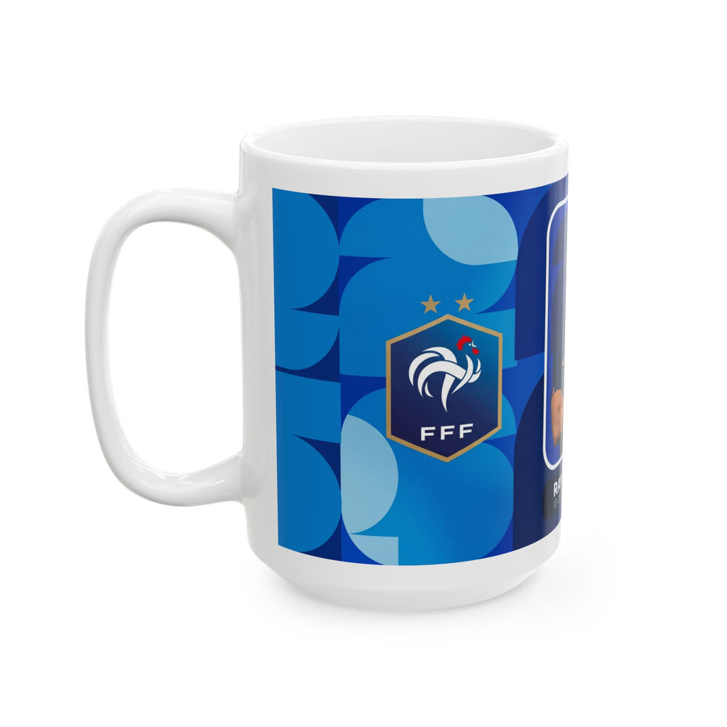 France Rayan Cherki Soccer Player Ceramic Mug — Coffee Cup 11oz/15oz, World Cup 2026 Mugs