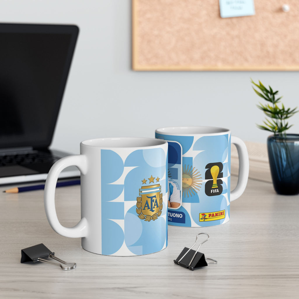 Argentina Soccer Player Franco Mastantuono' Mug — Fan Gift (11oz/15oz), World Cup 2026 Mugs