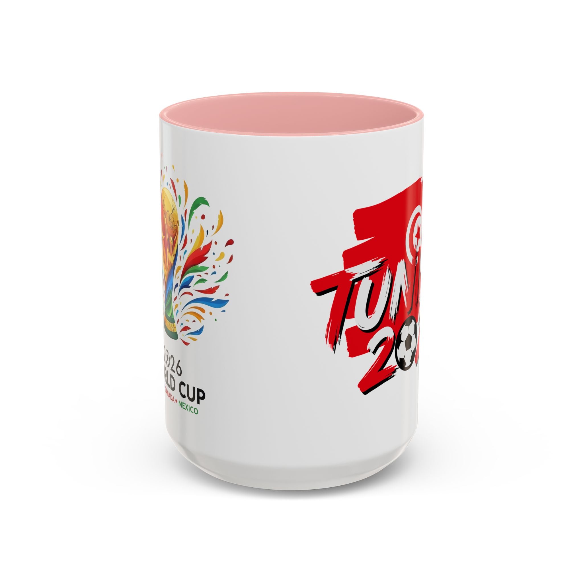 Tunisia 2026 Soccer Logo Mug | World Cup Fan Coffee Mug, Soccer World Cup 2026, Gift for Dad