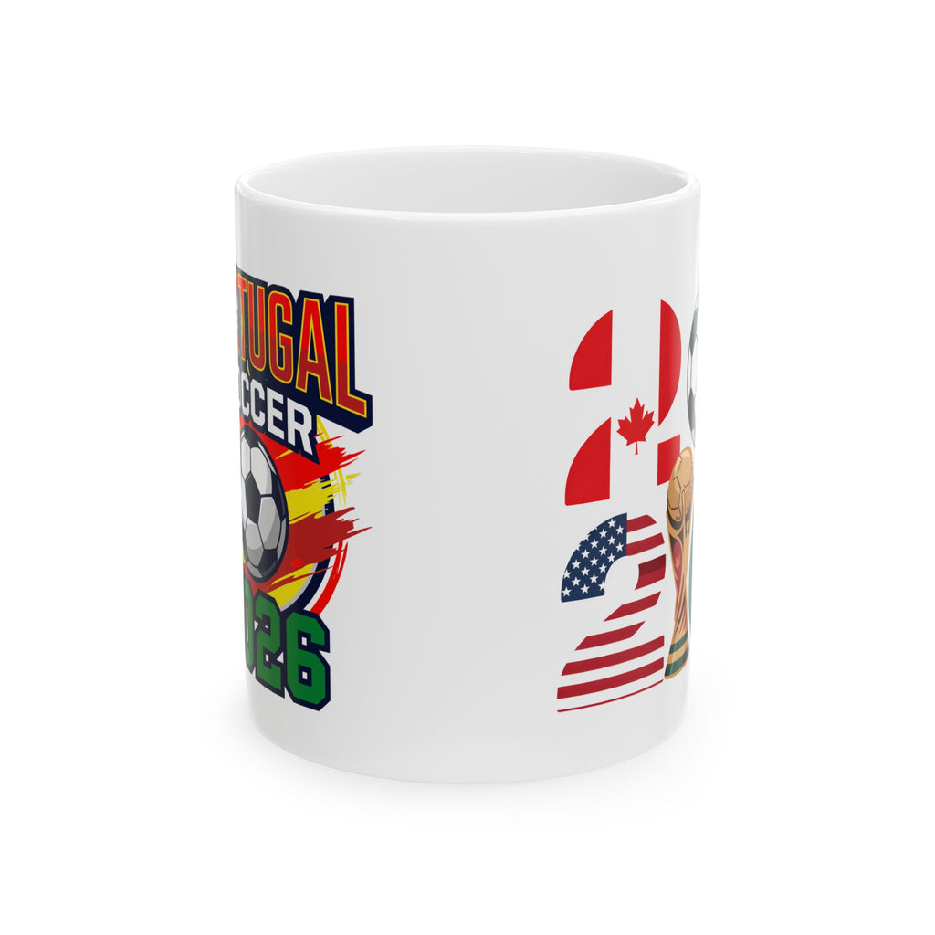 Portugal Soccer 2026 Mug | World Cup Flags, World Cup 2026 Coffee Mugs, Portugal Flag