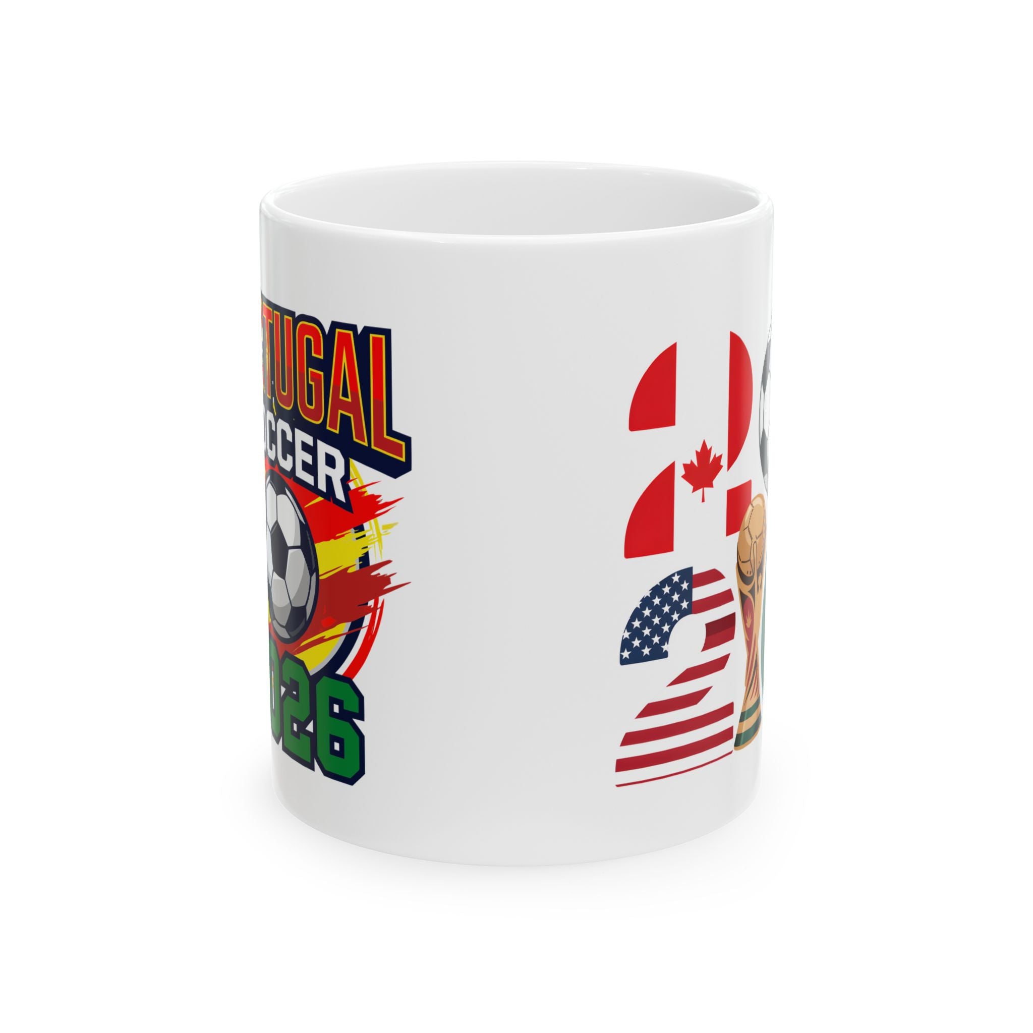 Portugal Soccer 2026 Mug | World Cup Flags, World Cup 2026 Coffee Mugs, Portugal Flag