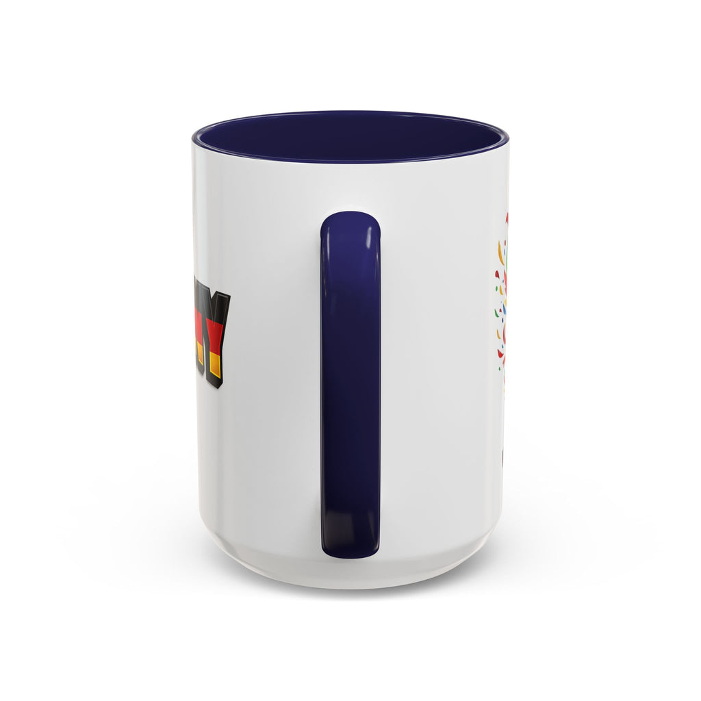 Germany flag text Mug | Accent Coffee Mug 11oz or 15oz, World Cup 2026, Gift for Dad