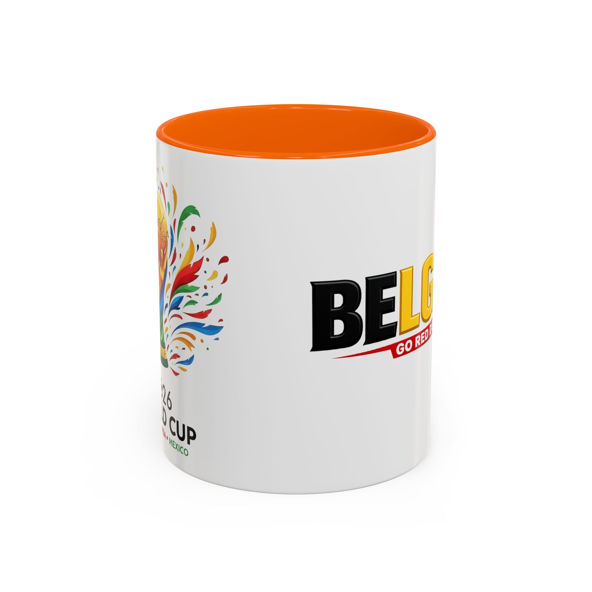 Belgium Go Red Devils Mug | Accent Coffee Mug 11oz 15oz
