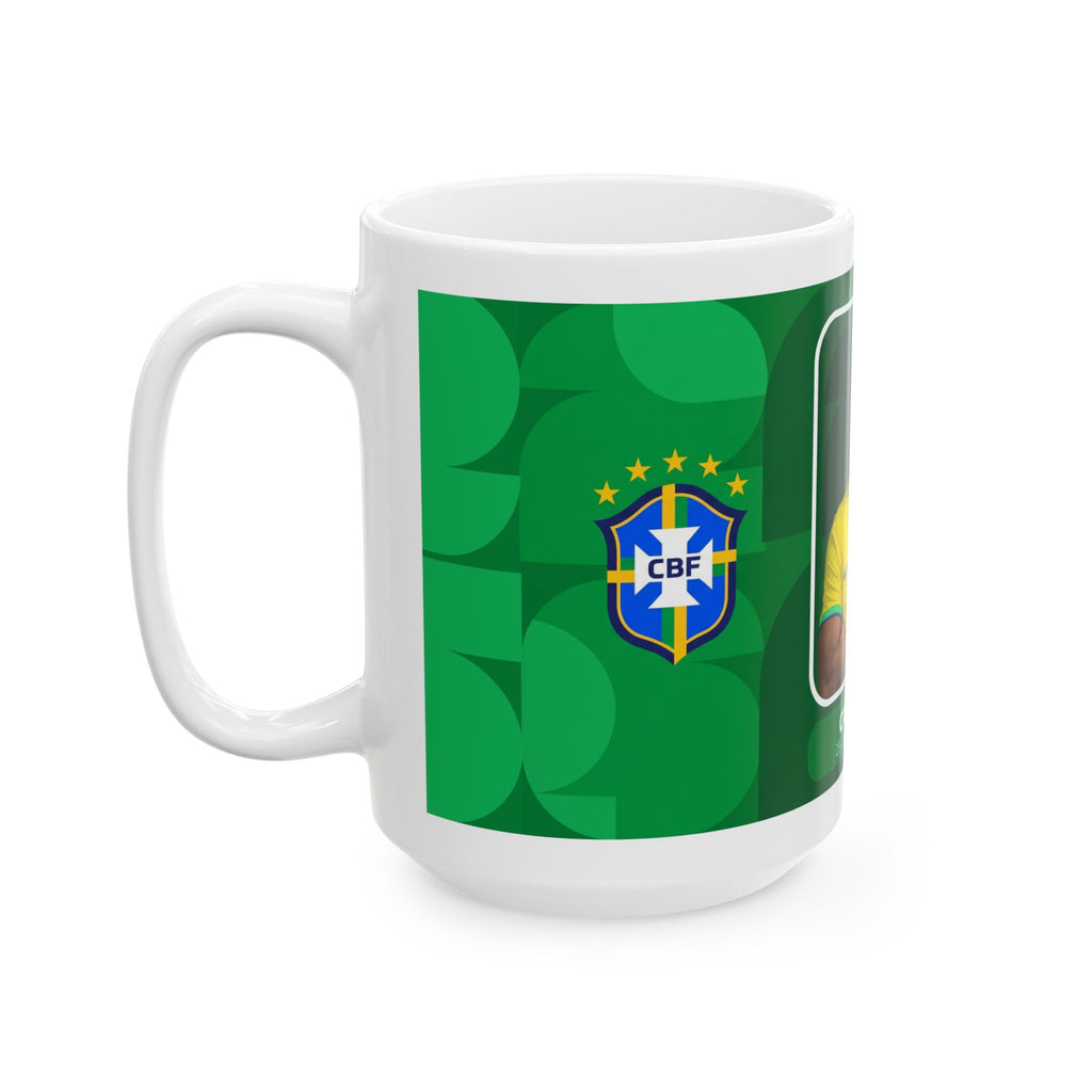 Brazil Casemiro Ceramic Coffee Cup (11oz/15oz), World Cup 2026 Mugs