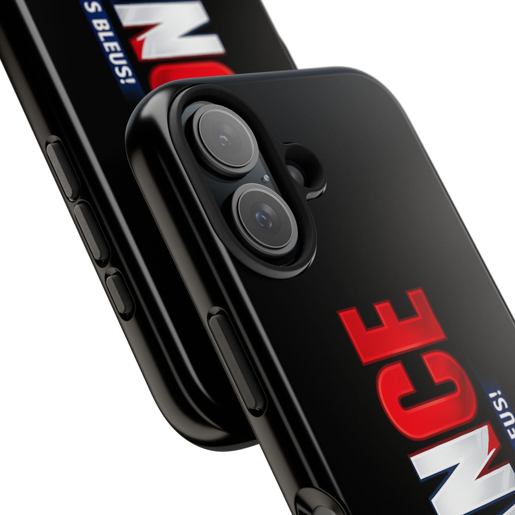 France tricolor vertical text Phone Case | Allez Les Bleus!, Cuctom Protective, Glossy Tough Cases, World Cup 2026