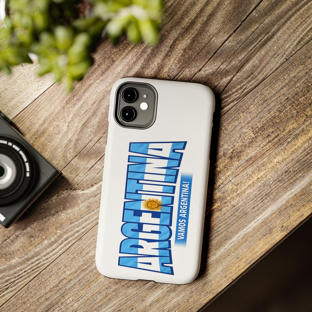 Argentina Vamos Argentina Phone Case | Soccer Fan Protective Case, iphone tough case protector, Different Phone Models
