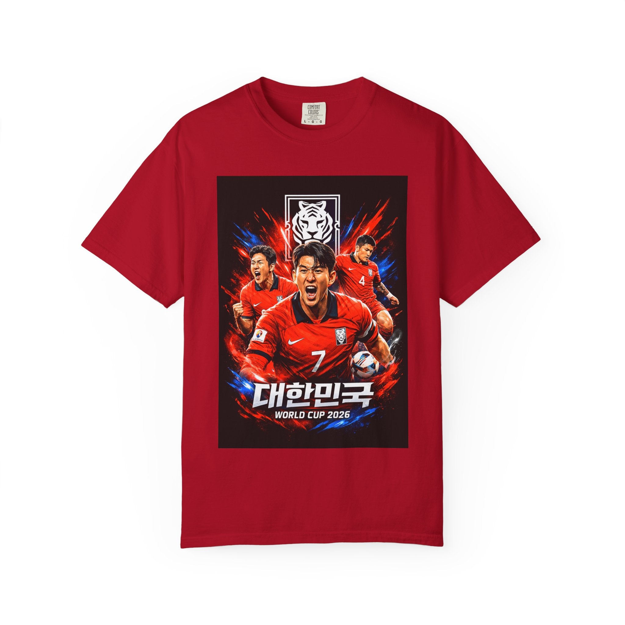 Korean Soccer Players T-Shirt | 2026 World Cup Korea Football Tee, Korea Flag, Gift for him, Collectible