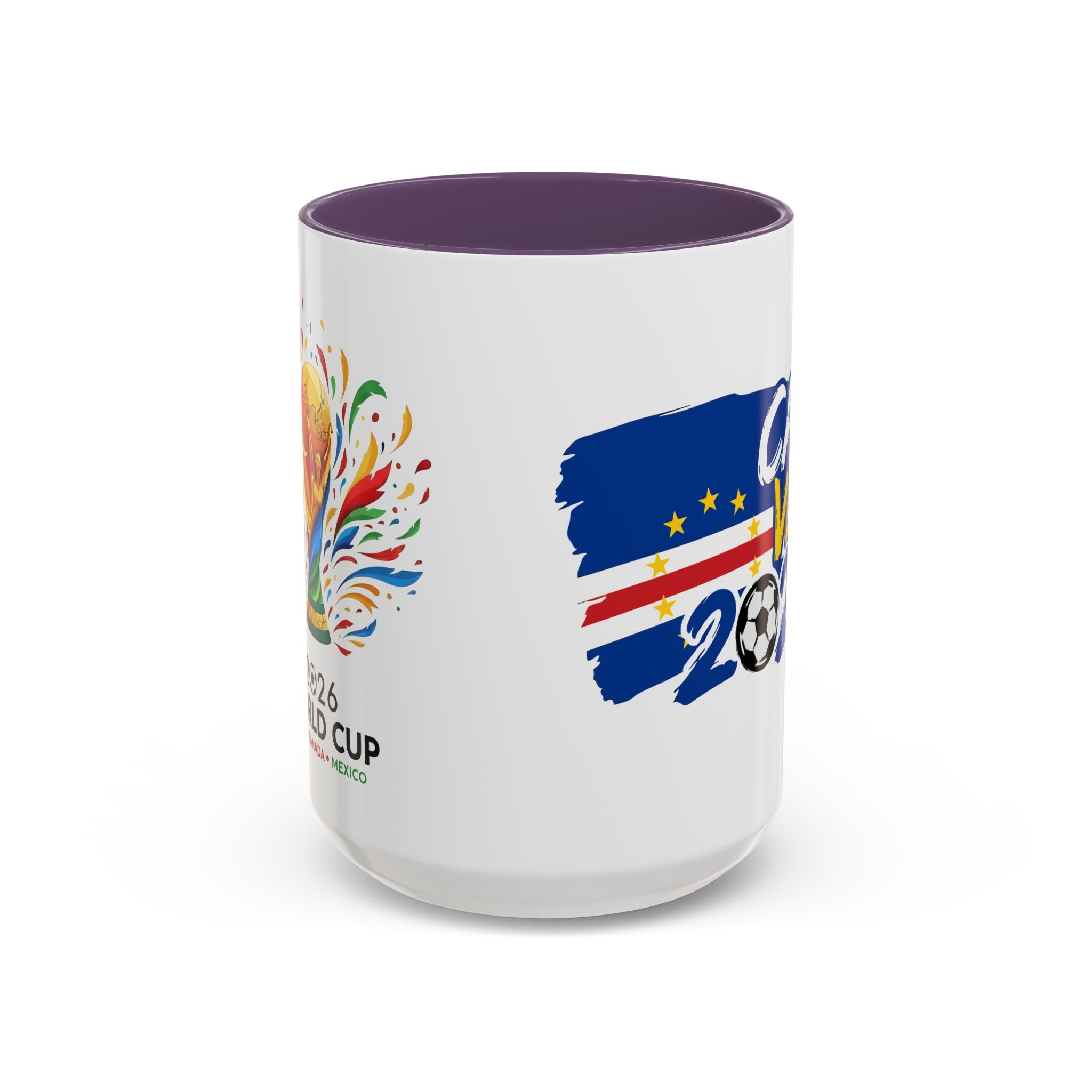 Cape Verde 2026 Soccer World Cup Mug | Accent Coffee Mug 11oz 15oz,Soccer World Cup 2026, Gift for Dad