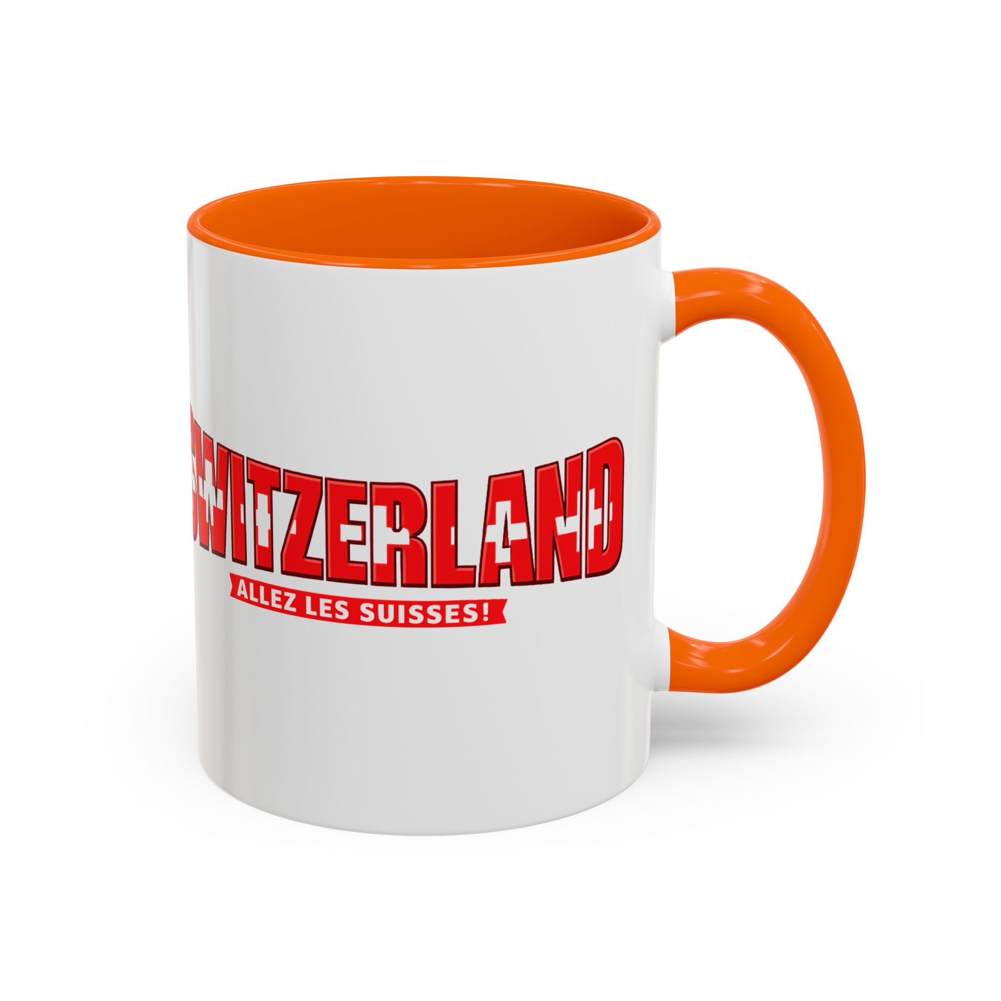 Switzerland Soccer Typography Mug | Accent Coffee Mug 11oz 15oz, Soccer World Cup 2026, Gift for Dad