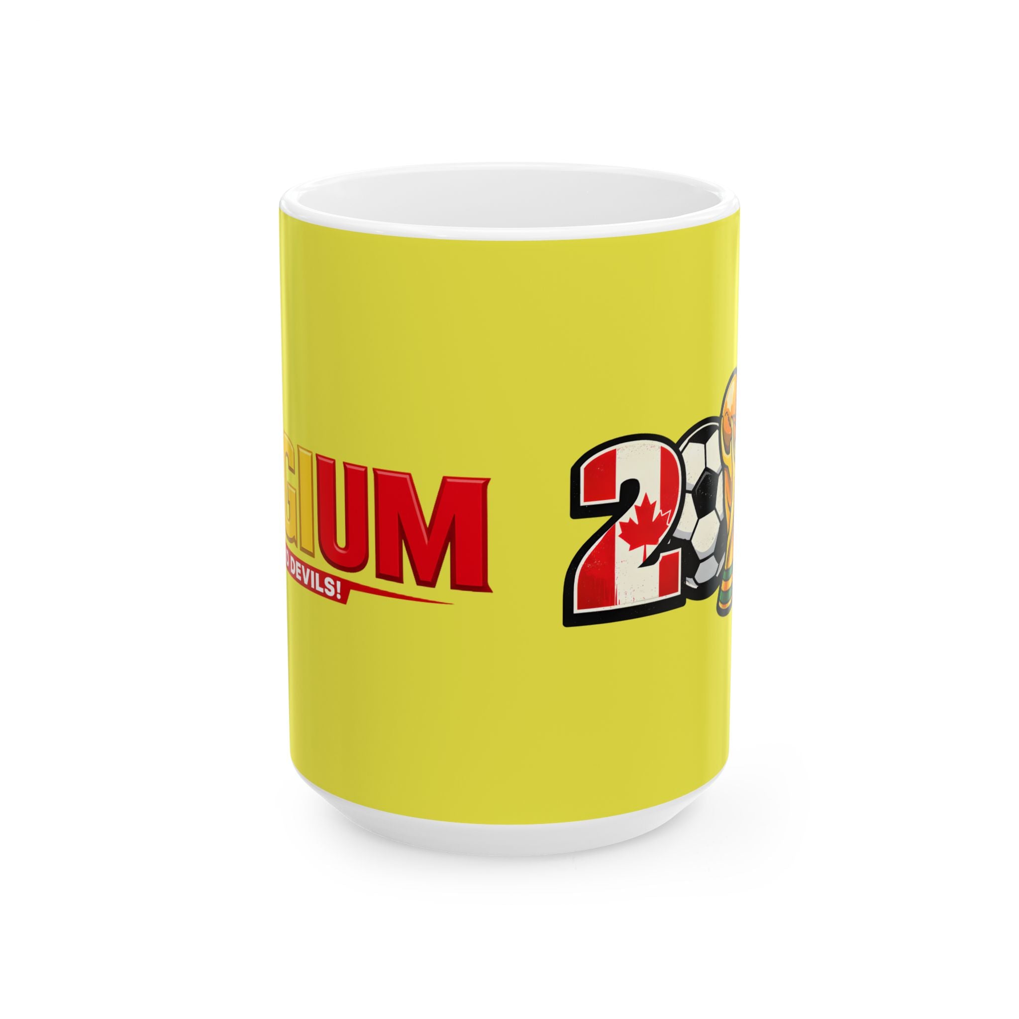 Belgium World Cup 2026 Mug | Belgium Flag, Ceramic Coffee Cup, Gift For Dad