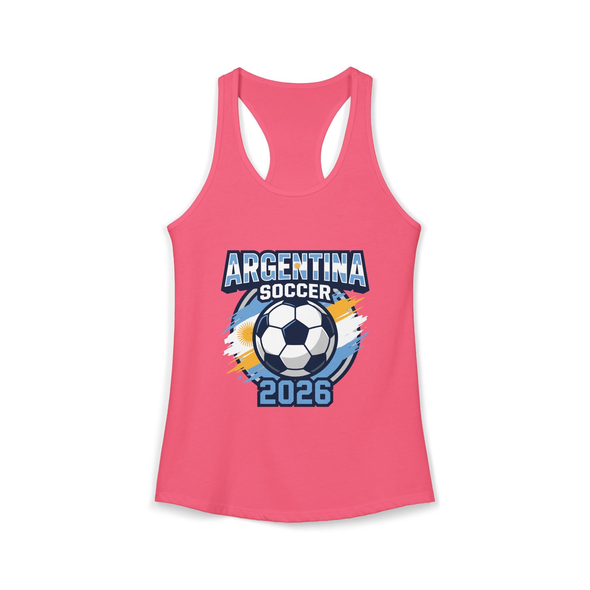 Argentina 2026 World Cup Women's Racerback Tank, Mother's Day Sale, Gift For Mom