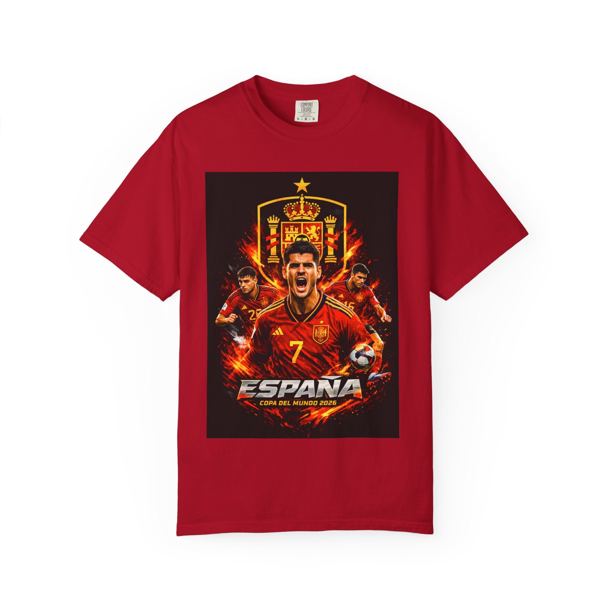 Spain Soccer Players T-Shirt | 2026 World Cup Spain Football Tee, Spain Flag, Gift for him, Collectible