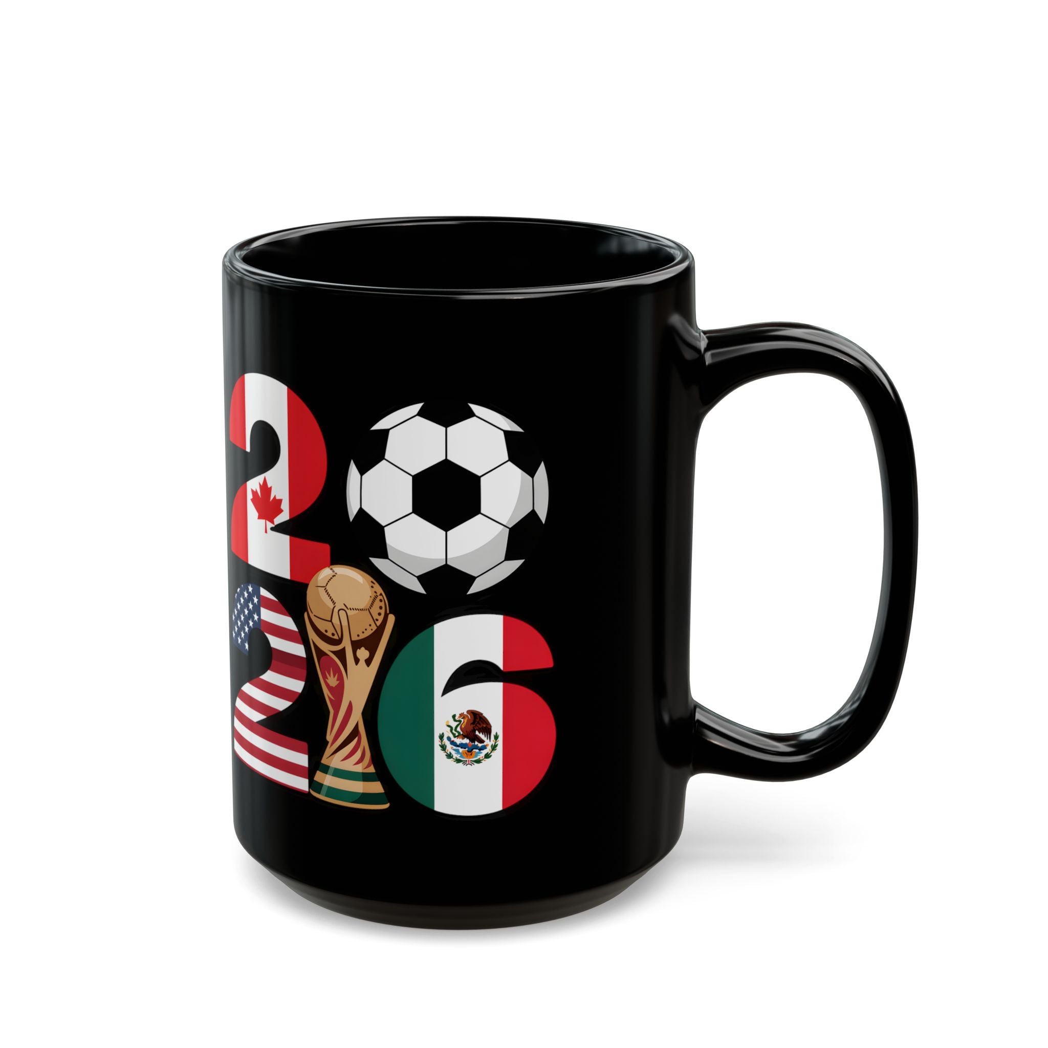 Germany World Cup 2026 Mug | Black Ceramic Cup, Gift for Dad