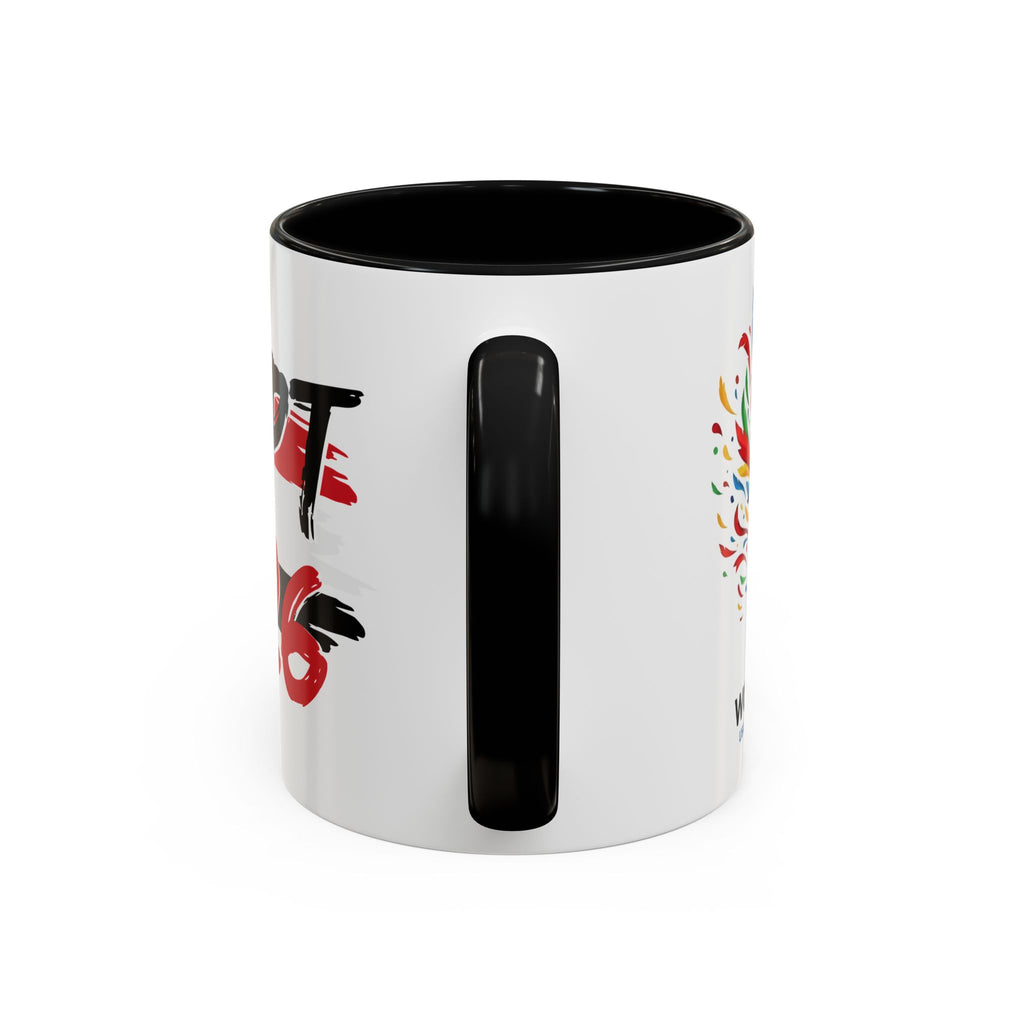 Egypt 2026 Soccer World Cup Accent Coffee Mug | Egypt 2026 Football Flag Design, Soccer World Cup 2026, Gift for Dad