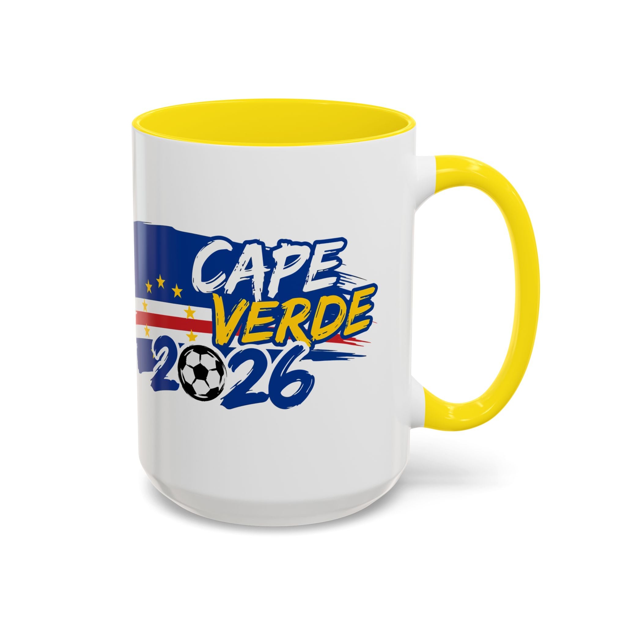 Cape Verde 2026 Soccer World Cup Mug | Accent Coffee Mug 11oz 15oz,Soccer World Cup 2026, Gift for Dad
