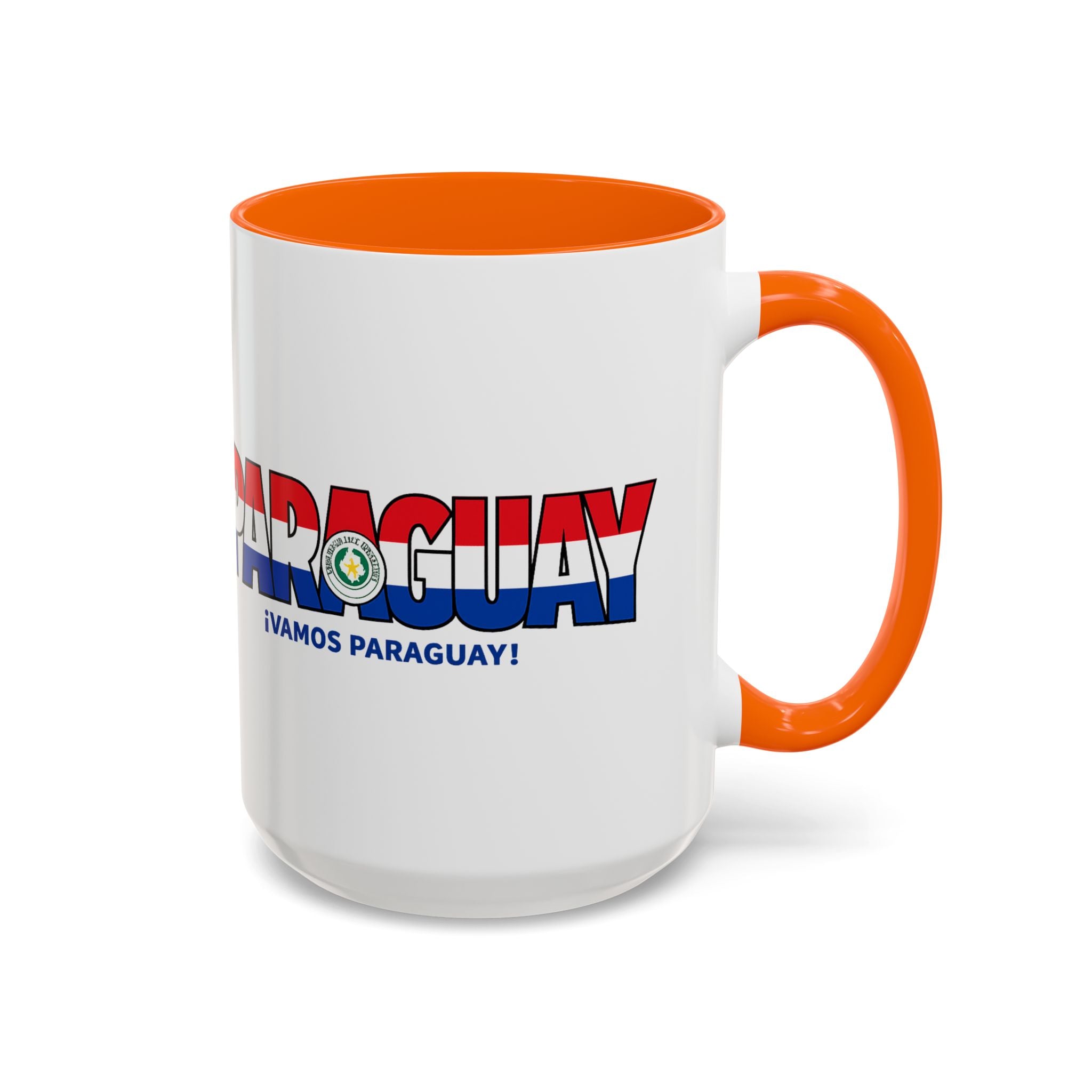 Paraguay Vamos Paraguay Mug | Accent Coffee Mug 11oz or 15oz, Soccer World Cup 2026, Gifts for Dad