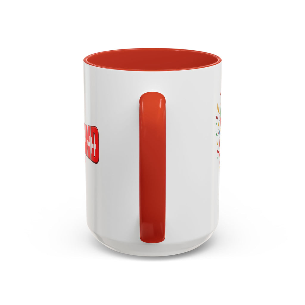 Switzerland Soccer Typography Mug | Accent Coffee Mug 11oz 15oz, Soccer World Cup 2026, Gift for Dad