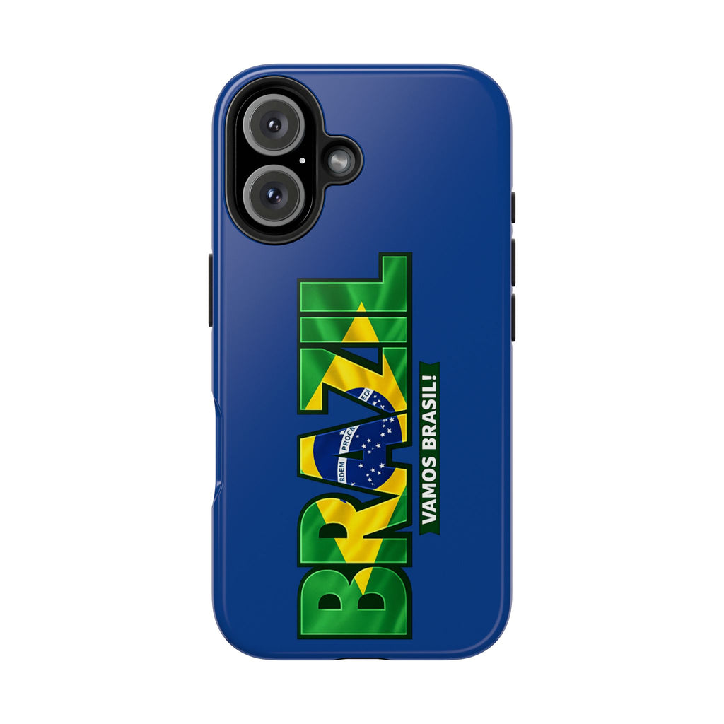 Brazil Soccer Fan Phone Case, Protective, Glossy, World Cup 2026, Tough Cases, Custom Phone Cases