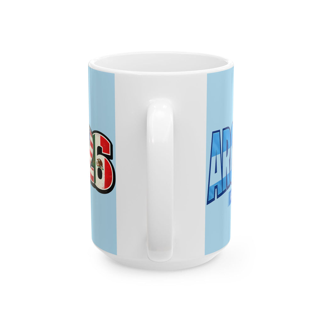 Argentina World Cup 2026 Soccer Mug | Argentina Flag, Ceramic Coffee Mug, Gift For Dad