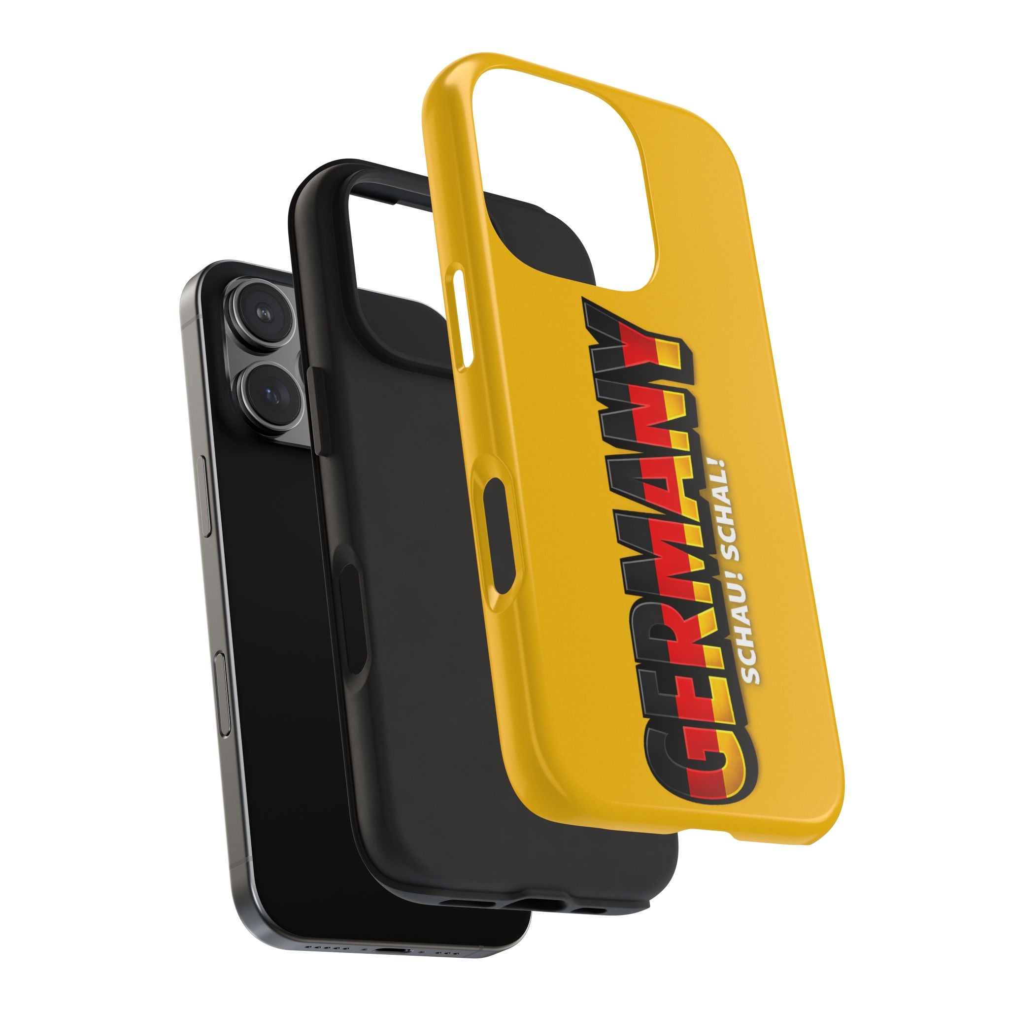 Germany Text Phone Case | Soccer Fan Phone Case, Protective, Glossy, World Cup 2026