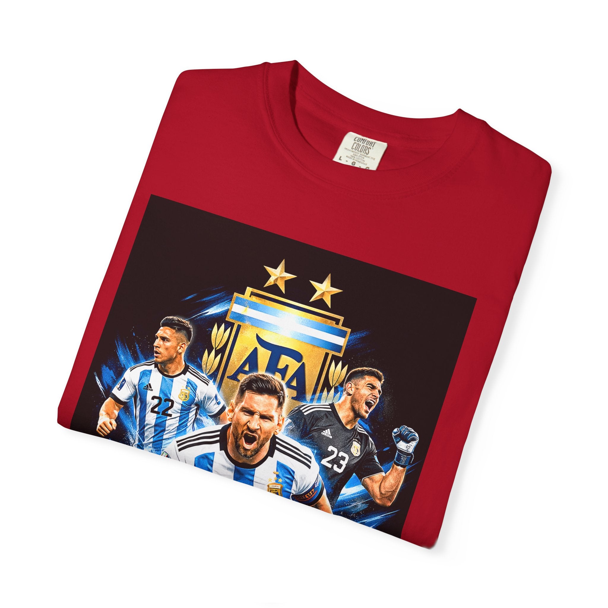Argentina Soccer Players T-Shirt | 2026 World Cup Back Print, Argentina Flag, Gift for him, Collectible