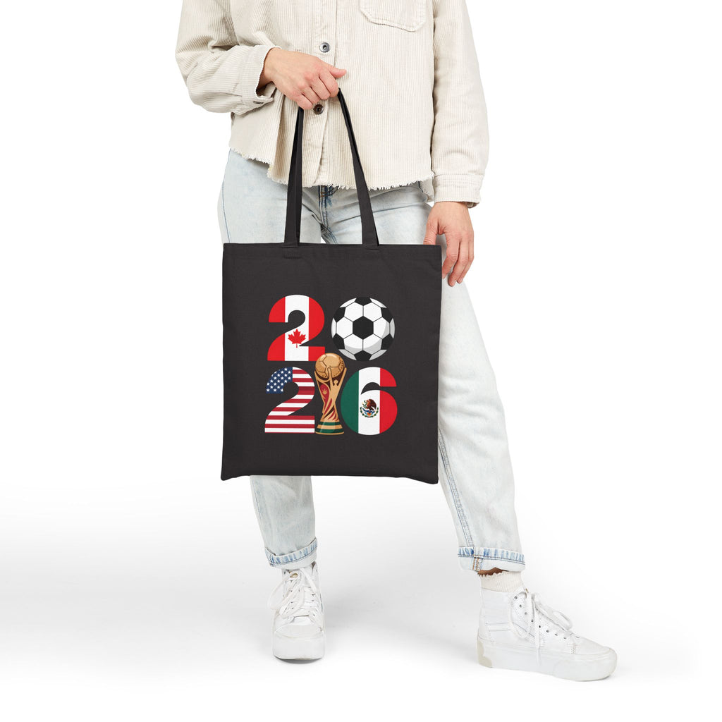 Argentina Soccer 2026 Tote Bag,  World Cup Football Design, Mother's Day Gift