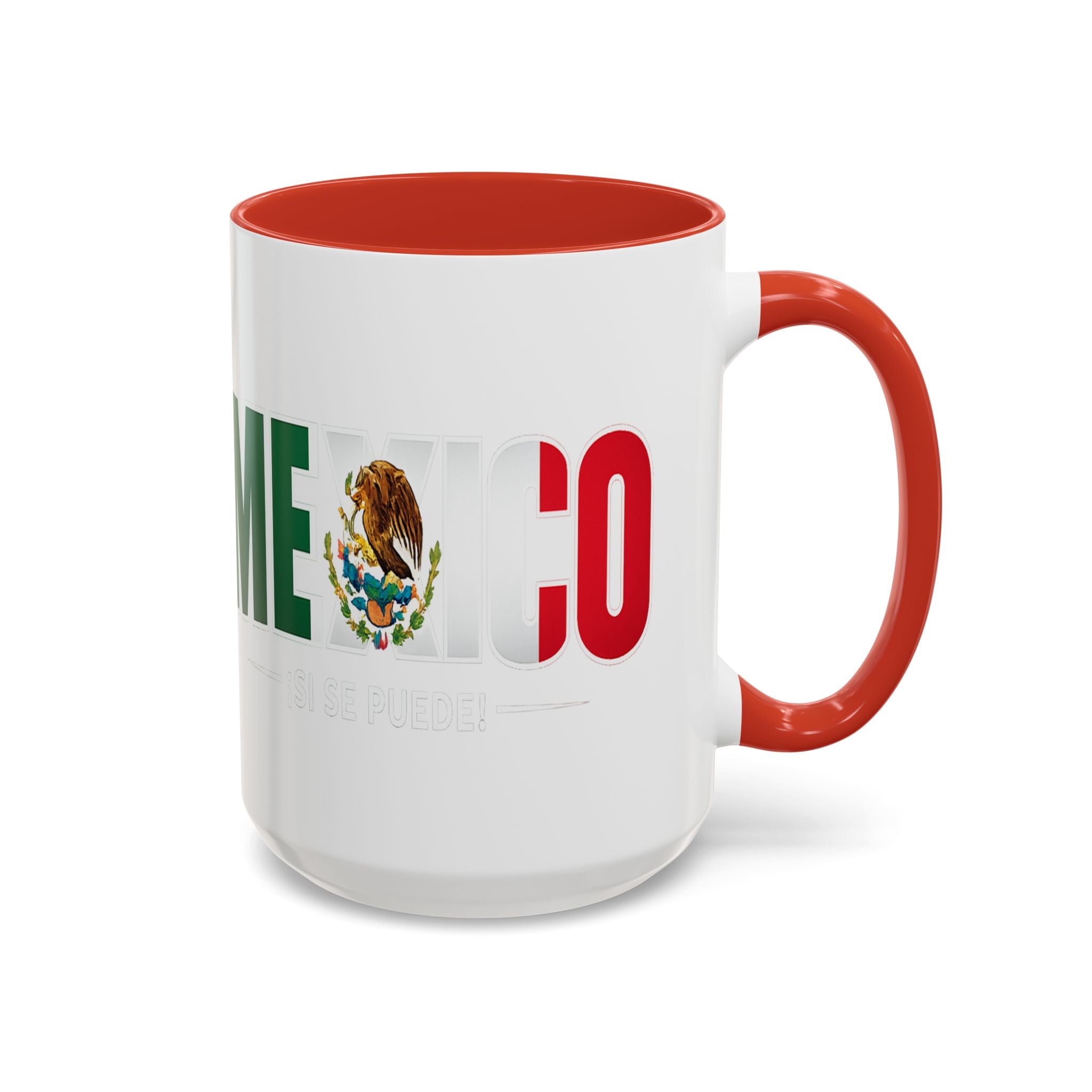 Mexico Coffee Mug | Accent Coffee Cup 11oz 15oz, World Cup 2026, Gift for Dad, Mexican Flag