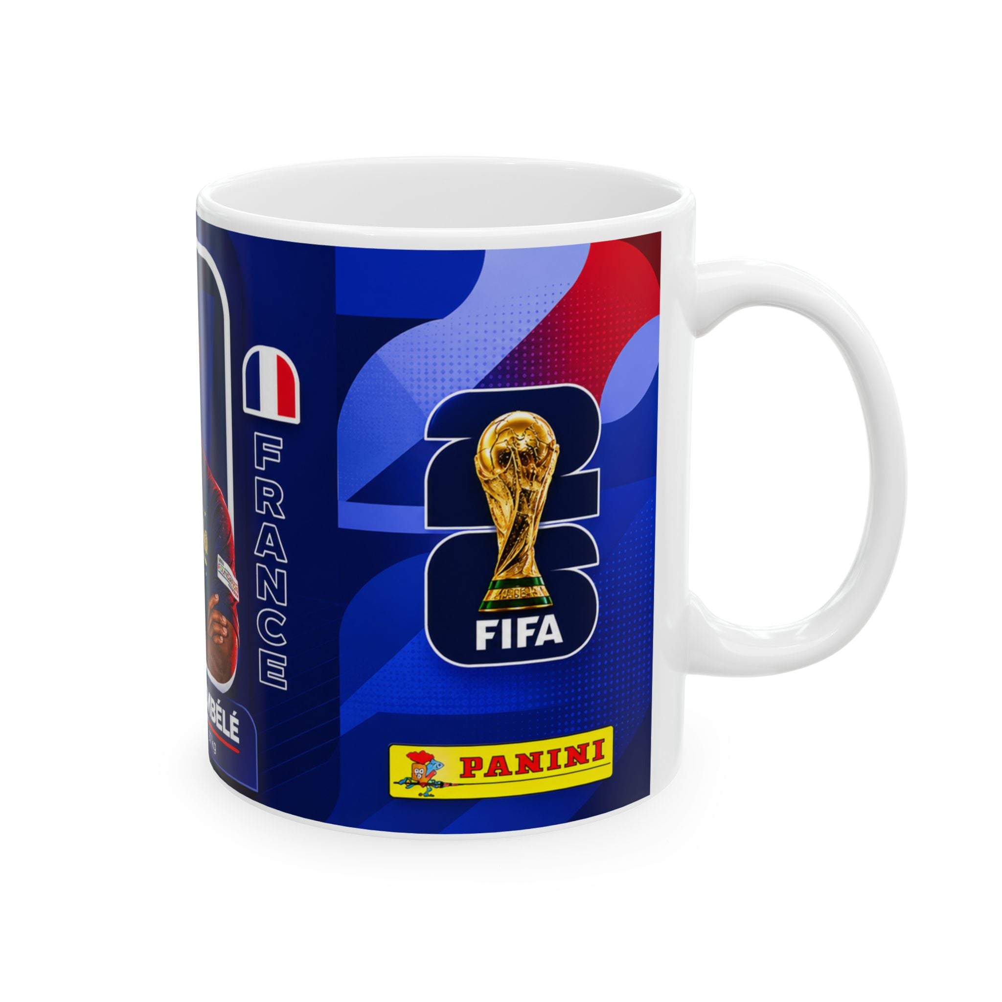 France Soccer Player Dembele Mug — National Team Ceramic Coffee Cup, World Cup 2026 Mugs