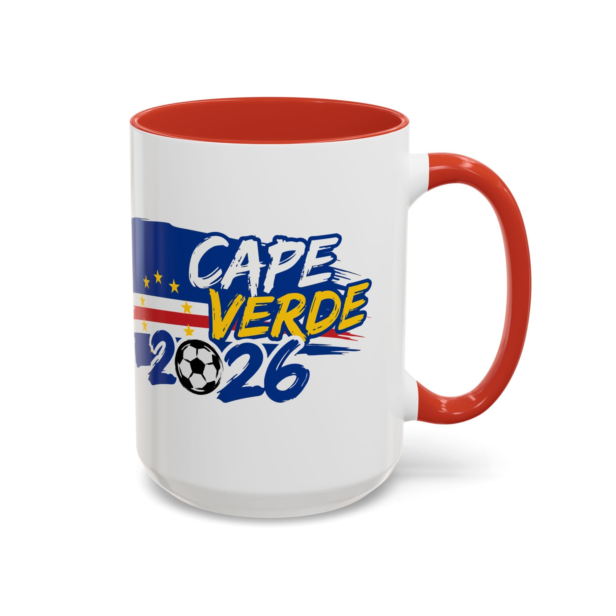 Cape Verde 2026 Soccer World Cup Mug | Accent Coffee Mug 11oz 15oz,Soccer World Cup 2026, Gift for Dad