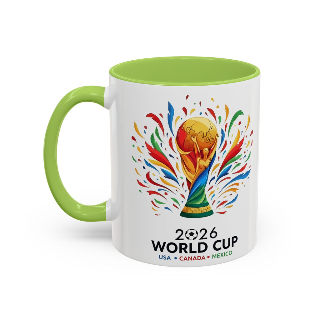 Brazil Vamos Brasil mug | Accent coffee mug, Brazil flag text design, Soccer World Cup 2026, Gifts for Dad
