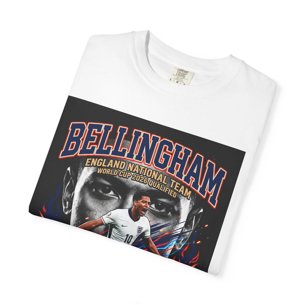 England World Cup 2026 T-shirt, Bellingham Collection Shirt, Gift for him, England Flag, Collectible