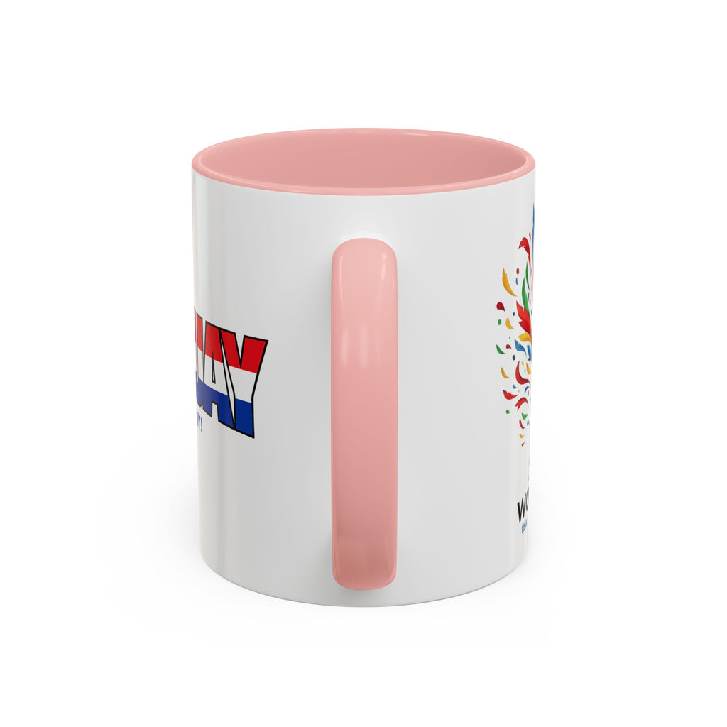Paraguay Vamos Paraguay Mug | Accent Coffee Mug 11oz or 15oz, Soccer World Cup 2026, Gifts for Dad