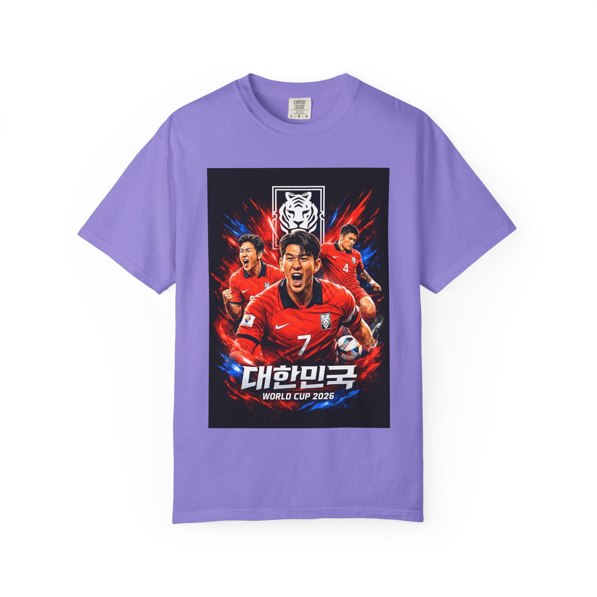 Korean Soccer Players T-Shirt | 2026 World Cup Korea Football Tee, Korea Flag, Gift for him, Collectible