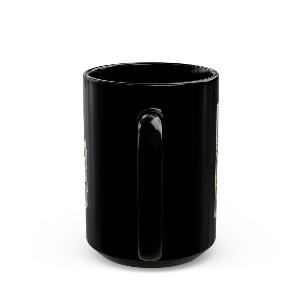 Mexico Soccer Player Mug | Black Ceramic Coffee Cup, World Cup 2026, Gift for Dad