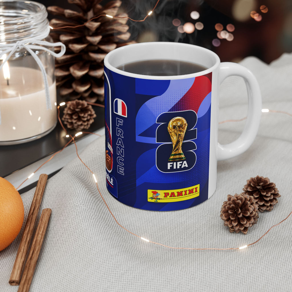 France Soccer Player Dembele Mug — National Team Ceramic Coffee Cup, World Cup 2026 Mugs